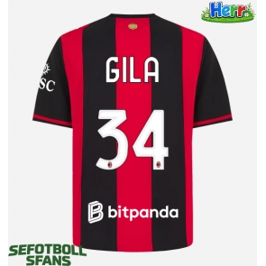 AC Milan Mario Gila #34 Hemmatröja 2026-27 Kortärmad